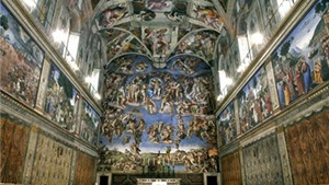 Bức tranh tr&#234;n v&#242;m nh&#224; nguyện Sistine: Kiệt t&#225;c vĩ đại của Michelangelo